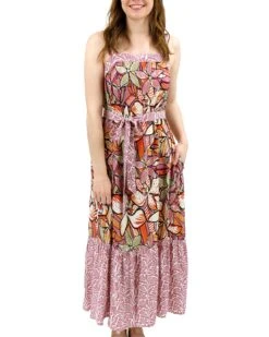 Floral Summer Maxi Dress -Active Aura Shop FloralSummerMaxiDress s3