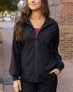 G&L Active - Track Jacket In Black