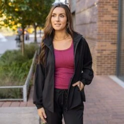 G&L Active - Track Jacket In Black 16 G&L Active - Track Jacket In Black -Active Aura Shop GLActive TrackJacket 9