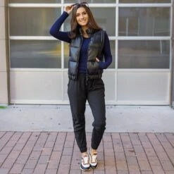 G&L Active - Jogger Pants In Black 14 G&L Active - Jogger Pants In Black -Active Aura Shop GLJoggerPants Black 9