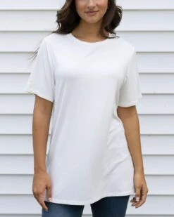 Ivory Girlfriend Fit Tee