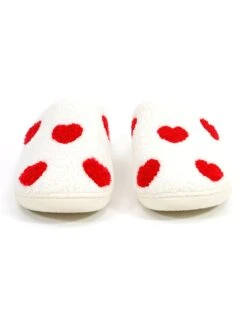 Red Heart Slippers -Active Aura Shop HeartSlippers RedHearts 4