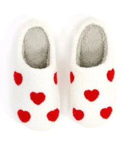 Red Heart Slippers -Active Aura Shop HeartSlippers RedHearts 6
