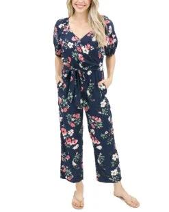 Hello Spring Floral Jumpsuit -Active Aura Shop HelloSpringJumpsuit Floral 1