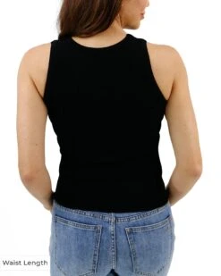 High Neck Black Brami Tank 16 High Neck Black Brami Tank -Active Aura Shop HighNeckBramiTank Waist Black 2 c32deccd 60bf 4a07 a22e d948c21a8343