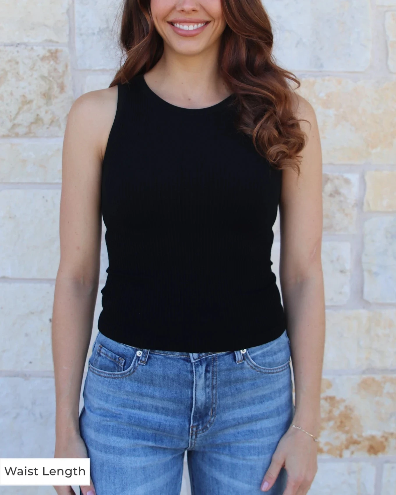 High Neck Black Brami Tank 5 High Neck Black Brami Tank - Image 3