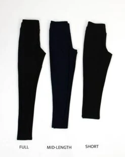 Full Length RePurposed Live-In Leggings In Black -Active Aura Shop LENGTH d1661b1a 4545 4eeb 87b1 e72bedaa138d