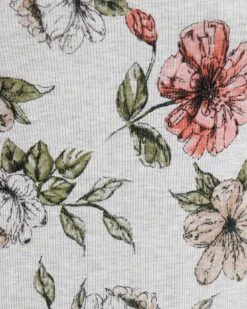 Lightweight Floral Ribbed Cardigan - FINAL SALE 19 Lightweight Floral Ribbed Cardigan - FINAL SALE -Active Aura Shop LightweightRibbedCardigan Floral 3