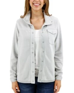 Luxe Frost Teddy Fleece Jacket 17 Luxe Frost Teddy Fleece Jacket -Active Aura Shop LuxeTeddyBearJacket Frost 1