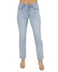Mel's Fave Non Distressed Light Mid-Wash Full Length Jeans -Active Aura Shop MelsFaveFullLengthDenim LightMidWashNonDistressed 3 1