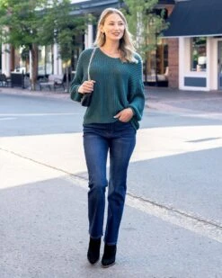 Mel's Fave Non Distressed Dark-Wash Full Length Jeans 15 Mel's Fave Non Distressed Dark-Wash Full Length Jeans -Active Aura Shop MelsFaveFullLengthJeans DarkWash 6