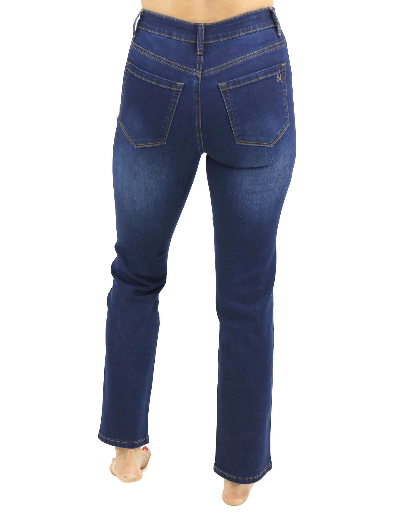 Mel's Fave Non Distressed Dark-Wash Full Length Jeans 10 Mel's Fave Non Distressed Dark-Wash Full Length Jeans - Image 8