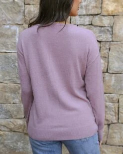 Micro Bambü Dusty Mauve Lightweight Sweater -Active Aura Shop MicroBambuLightweightSweater DustyMauve 8