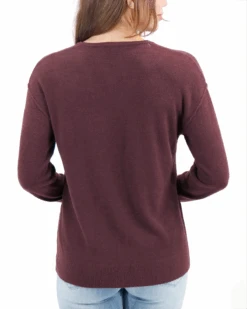 Micro Bambü Russet Lightweight Sweater -Active Aura Shop MicroBambuLightweightSweater Russet 2 1