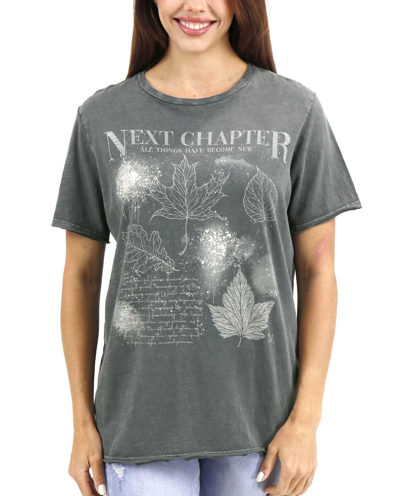 Mineral Washed Graphic Tee - Next Chapter 9 Mineral Washed Graphic Tee - Next Chapter - Image 7