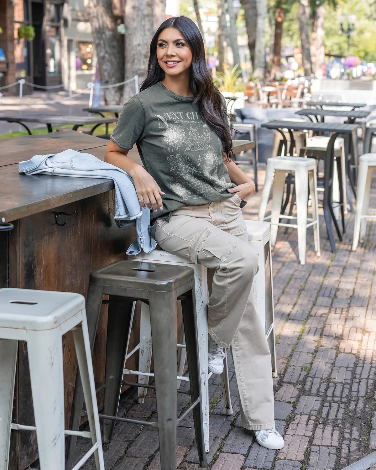 Mineral Washed Graphic Tee - Next Chapter 6 Mineral Washed Graphic Tee - Next Chapter - Image 4