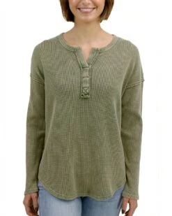 Mineral Washed Chive Waffle Henley -Active Aura Shop MineralWashedWaffleHenley Chive 14 78f8b4db b0b6 4c53 99a9 f42d7ab7fa7d