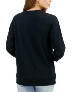 Original Essentials Black Long Sleeve Tee -Active Aura Shop OriginalEssentialsLongSleeveTee Black 3