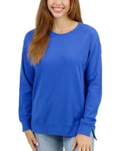 Original Essentials Cobalt Long Sleeve Tee -Active Aura Shop OriginalEssentialsLongSleeveTee Colbalt 1