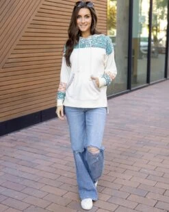 Patchwork Ivory Hoodie 15 Patchwork Ivory Hoodie -Active Aura Shop PatchworkHoodie Ivory 7