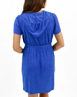 Poolside Cobalt Terry Cloth Dress -Active Aura Shop PoolsideTerryClothDress Colbalt 10