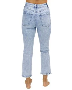 Premium Denim High Waisted Mom Jeans In Distressed Light Mid-Wash - FINAL SALE -Active Aura Shop PremiumDenimMomJeans LightMidWashDistressed 2 1c02916e acfb 4c2f 9f01 f5ec49f6ccc0