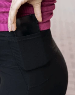 Full Length RePurposed Live-In Leggings In Black -Active Aura Shop RepurposedLiveInLeggings FullLength Black 9