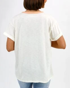 Rolled Sleeve Graphic Tee - La Dolce Vita -Active Aura Shop RolledSleeveGraphicTee LaDolceVita 1