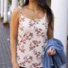 Tossed Floral Scoop Neck Cami -Active Aura Shop ScoopNeckCami TossedFloral 2