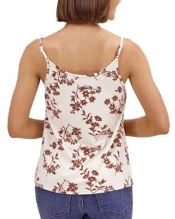 Tossed Floral Scoop Neck Cami -Active Aura Shop ScoopNeckCami TossedFloral 2 1