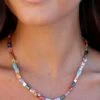 Multicolor Sea Glass Necklace -Active Aura Shop SeaGlassNecklace 2