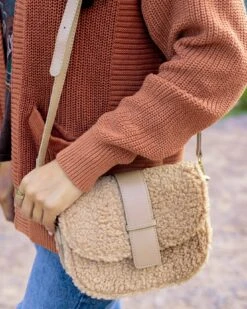 Sherpa Purse In Camel