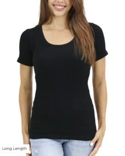 Short Sleeve Black Brami 15 Short Sleeve Black Brami -Active Aura Shop ShortSleeveBrami HipLength Black 1 d77ea4bd f6b4 4fe0 9bcd 27f8e89bb41e