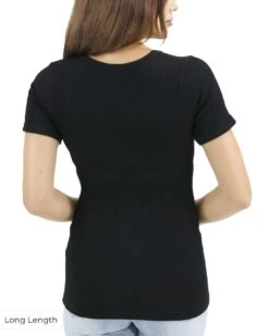 Short Sleeve Black Brami 17 Short Sleeve Black Brami -Active Aura Shop ShortSleeveBrami HipLength Black 2 a8a82ea0 5853 462e bde9 2f04276dd8bd
