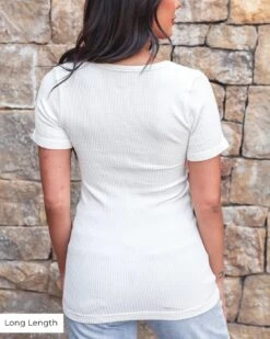 Short Sleeve Ivory Brami -Active Aura Shop ShortSleeveBrami Ivory Hip 3 7616304a 8501 4bef 9194 f355929b8d62