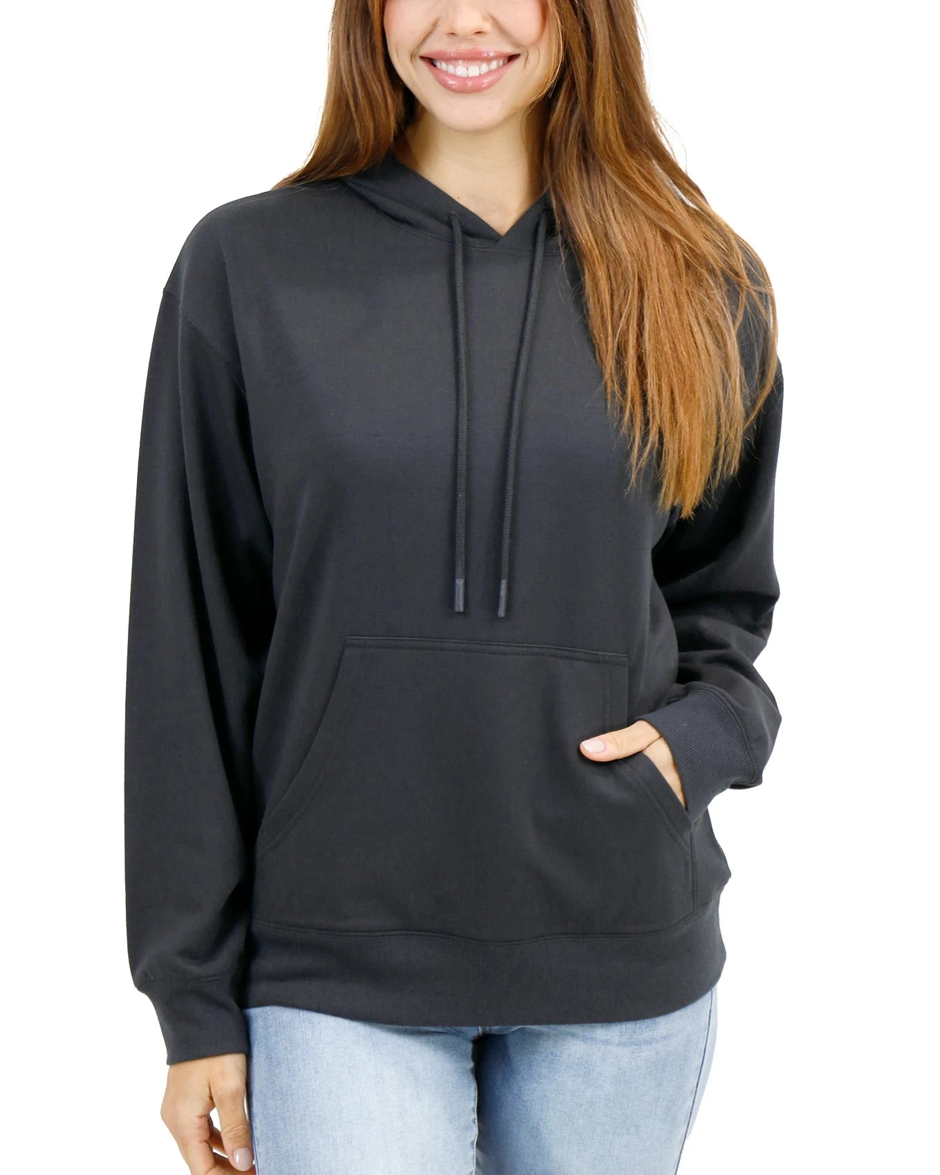 Signature Soft Vintage Black Oversized Hoodie 9 Signature Soft Vintage Black Oversized Hoodie - Image 7
