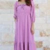 Smocked Ruffle Maxi Dress In Orchid 1 Smocked Ruffle Maxi Dress In Orchid -Active Aura Shop SmockedRuffleMaxi Orchid 8 18de50e7 cfa5 4e0c b604 2004ca5b029c