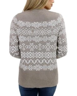 Bambü Snowflake Sweater -Active Aura Shop SnowflakeBambuSweater CaribouIvory 2 8981a0ab 65d1 4133 86cf 196b57b39aff