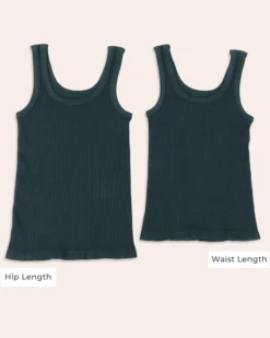 Peacock Brami Tank - FINAL SALE 19 Peacock Brami Tank - FINAL SALE -Active Aura Shop StandardvsLong DarkGreen