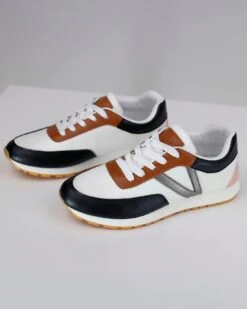 Black/White Multi Street Sneakers -Active Aura Shop StreetSneakers BlackWhiteMulti 6 1