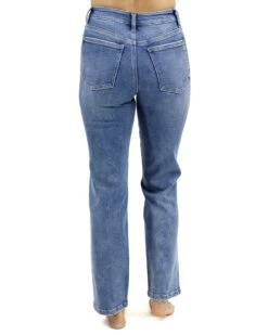 Stretch Mix Non-Distressed Mid-Wash 90's Jeans -Active Aura Shop StretchMix90sJeans NonDistressed MidWash 18