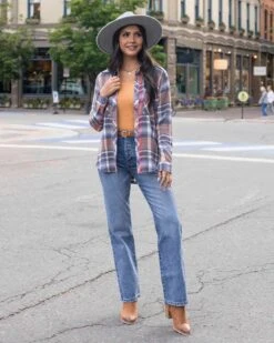 Stretch Mix Non-Distressed Mid-Wash 90's Jeans -Active Aura Shop StretchMix90sJeans NonDistressed MidWash 6