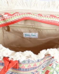 Summer Fringe Tote In Aztec 15 Summer Fringe Tote In Aztec -Active Aura Shop SummerFringeTote 1