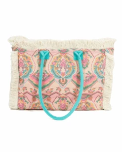 Summer Fringe Tote In Tapestry -Active Aura Shop SummerFringeTote 10