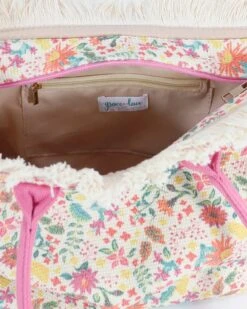 Summer Fringe Tote In Wild Flower -Active Aura Shop SummerFringeTote 20