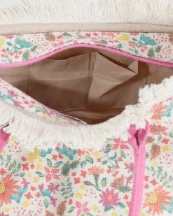 Summer Fringe Tote In Wild Flower -Active Aura Shop SummerFringeTote 21