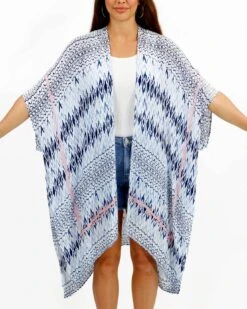 Summer Kimono In Navy -Active Aura Shop SummerKimono Navy 2