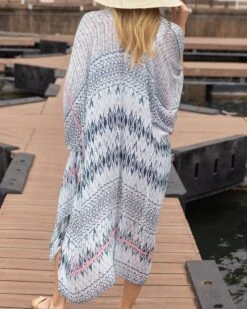 Summer Kimono In Navy -Active Aura Shop SummerKimono Navy 9