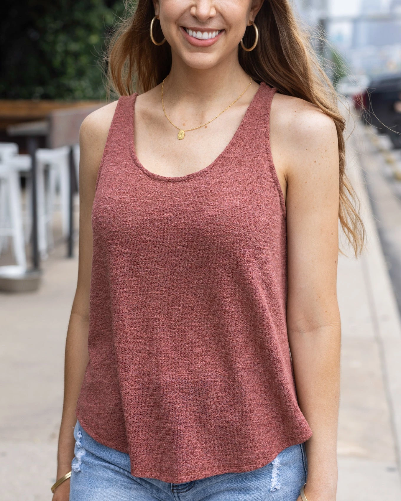 Lightweight Copper Sweater Tank 3 Lightweight Copper Sweater Tank