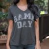 VIP Favorite V-Neck Graphic Tee - Game Day - FINAL SALE -Active Aura Shop VIPFavoriteVNeckTee GameDay 10